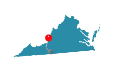 Map of Virginia